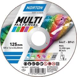 Norton Vágótárcsa offszet agyvel 125x2, 2x22, 23 BDA 22 SB2 - manutan - 2 934 Ft