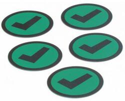 Smit Visual Mágnesek Smit Visual, 5 db, zöld, megerősítés
