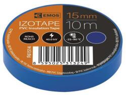 EMOS villanyszerelési PVC szigetelőszalagok, 15 mm széles, 10 db, kék