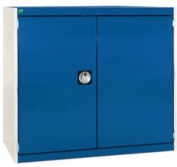 bott Műhelyszekrény Bott Cubio, 90 x 105 x 65 cm, perforált ajtó, szürke-kék