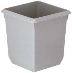 VEPA BINS SZÖGLETES MŰANYAG SZEMETES, 27 l, SZÜRKE