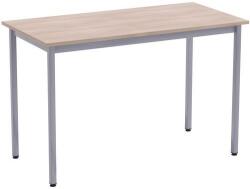 Perfecta Étkezőasztal szürke alappal, 120 x 60 x 75 cm, juhar