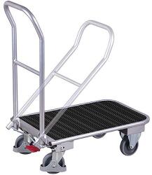 Cordes Alumínium platformos kocsi összecsukható fogantyúval, 150 kg-ig, 95 x 81, 5 x 45 cm