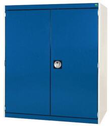 bott Műhelyszekrény Bott Cubio, 120 x 105 x 52, 5 cm, perforált ajtó, szürke-kék