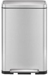 EKO X-Cube pedálos szemetes, 30 l, matt rozsdamentes acél