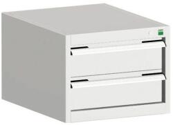 bott Műhely fiókos szekrény Bott Cubio, 40 x 52, 5 x 65 cm, 2 fiókos, szürke-szürke