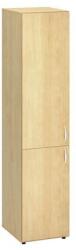 Alfa Office Alfa 500 magas, keskeny szekrény, 178 x 40 x 47 cm, ajtóval - balos kivitel, vadkörte mintázat - manutan - 130 607 Ft