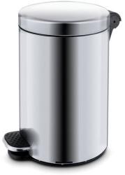 ALDA Basic fém szemetes kosár, 5 l térfogat, matt rozsdamentes acél