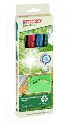 edding EcoLine 25 alkoholos markerek, 4 színből álló csomag