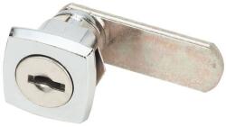 Eurolocks Hengeres zár, négyzet, 20 mm - manutan - 2 921 Ft