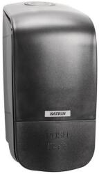 Katrin Inclusive folyékony és habszappan adagoló, cserélhető tartályokra, 0, 5 l, fekete