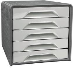 CEP Smoove fiókmodul, 5 fiók, szürke/fehér