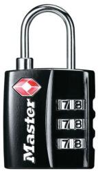 Master Lock TSA kombinált lakat, fekete