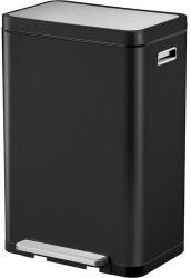 EKO X-Cube pedálos szemetes, 45 l, fekete
