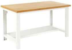 bott Cubio munkaasztal, linóleum, fix polcos, 75 x 200 cm