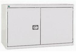 bott Műhelyszekrény Bott Cubio 160, 80 x 130 x 65 cm, perforált ajtó, szürke-szürke