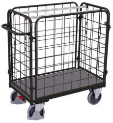 Cordes 4 hálós falú kocsi, 400 kg-ig, 119 x 74 x 122 cm, szürke