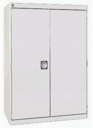 bott Cubio műhelyszekrény, 120 x 80 x 52, 5 cm, perforált ajtó, szürke-szürke