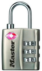Master Lock TSA kombinált lakat, nikkel