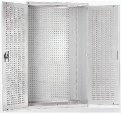 bott Műhelyszekrények perforált panelekkel szerszámtartókhoz/dobozokhoz, 120 x 105 x 65 cm, szürke-szürke