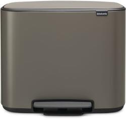 Brabantia BO pedálos szemetes, 36 l, platina