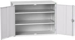 bott Műhelyszekrény polcokkal Bott Verso, 100 x 130 x 55 cm, 2 polc, szürke-szürke