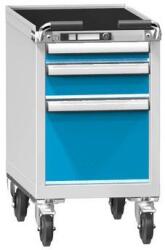 POLAK Műhelykocsi ZHM59-1, 19x36D, 442 x 753 x 810 mm, szürkéskék