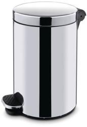 ALDA Basic fém szemétkosár, 5 l űrtartalom, fényes rozsdamentes acél