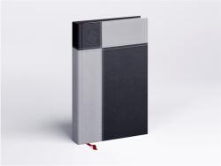 Realsystem Határidőnapló Prémium M A/5, napi krémszínű lapokkal fekete Realsystem 2026 (9322-93) - web24