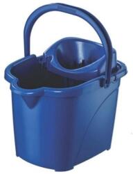 Planet Felmosó vödör gurulós műanyag kicsavaró kosárral 15 literes UP604-005 kék (UP604-005)