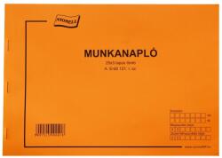 Bluering Erdő munkanapló A4, fekvő 25x3 példányos 121/V (72165) - web24