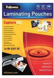 Fellowes Lamináló fólia, A3, 125 mikron, fényes, 100 db/doboz, Fellowes® (5307506) - web24