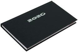 Realsystem Zsebnaptár fekvő Carbon, fehér lapokkal kék Realsystem 2026 (5711-84) - web24