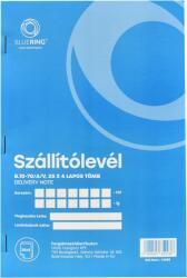 Bluering Szállítólevél A5, 25x4 lapos B. 10-70/A/V Bluering® (NYOMTB1070AVX) - web24