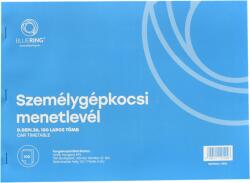 Bluering Személygépkocsi menetlevél 100lap, os A4, fekvő személygépkocsi D. GEPJ. 36 Bluering® (DGEPJ36) - web24