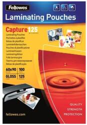 Fellowes Lamináló fólia, 60x90mm, 125 mikron, fényes, 100 db/doboz, Fellowes® (5397402) - web24