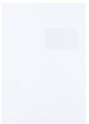 Bluering Boríték TC/4 szilikonos bélésnyomott jobb ablak 55x90mm ablak jobb oldalról 20mm felülről 57mm Bluering® fehér (TC4SZJA55X90) - web24