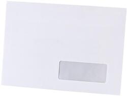 Bluering Boríték LC/5 szilikonos bélésnyomott jobb ablakos 35x90mm 162x229mm J28A20 Bluering® fehér (BORLC5SZILI3590) - web24