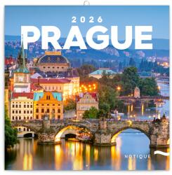 Realsystem Falinaptár képes lemeznaptár 300x300mm, Prague Realsystem 2026 (6097-PR) - web24