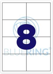 Bluering Etikett címke, 105x74mm, 100 lap, 8 címke/lap Bluering® (BRET115) - web24