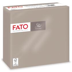 FATO Szalvéta 2 rétegű 1/4 hajtású 38 x 38 cm 40 lap/csomag Star Fato_82991800 galambszürke (82991800) - web24