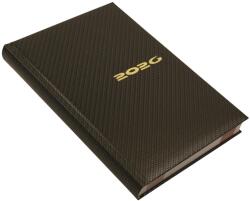 Realsystem Határidőnapló Carbon A/5, napi fehér lapokkal bronz Realsystem 2026 (5321-82) - web24