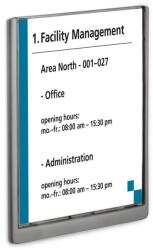 Durable Irányítótábla, 210x297mm, Durable szürke (486737) - web24