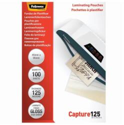 Fellowes Lamináló fólia, 65x95mm, 125 mikron, fényes, 100 db/doboz, Fellowes® (5306702) - web24