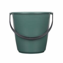  Vödör 5 literes műanyag fedél nélkül zöld (4044103)