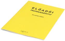 Nyomell Előadói munkakönyv 20lapos füzet C. 5230-58 (C.5230-58) - web24