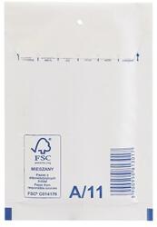 Bluering Légpárnás tasak 11/A szilikon külső méret 120x175mm, belső méret 100x165mm, Bluering® fehér (LEGPFH11A) - web24