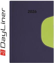 Dayliner Határidőnapló Memphis B5 heti, fehér lapokkal kék-zöld Dayliner 2027 (DL7AG-MEFB5HE-KZ) - web24