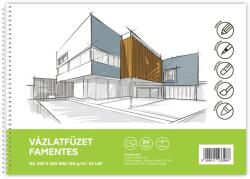BLUERING Vázlatfüzet FAMENTES B/4 32 lap 120gr. Bluering (713062014) - web24