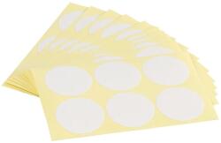 Bluering Etikett címke, 30mm, körcímke 60 db/csomag Bluering® fehér (KORCIM30MM) - web24